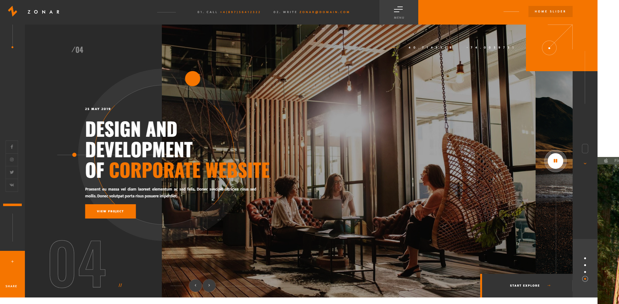 Dashboard design project
