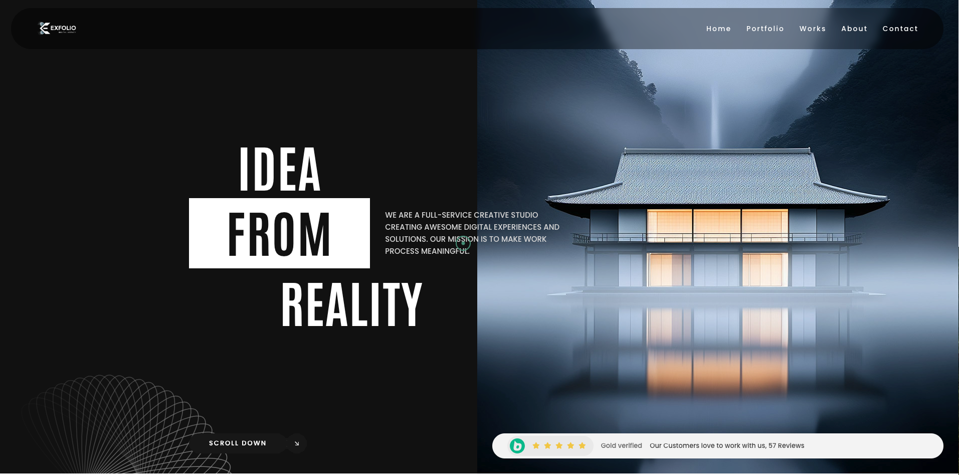 Mobile app interface