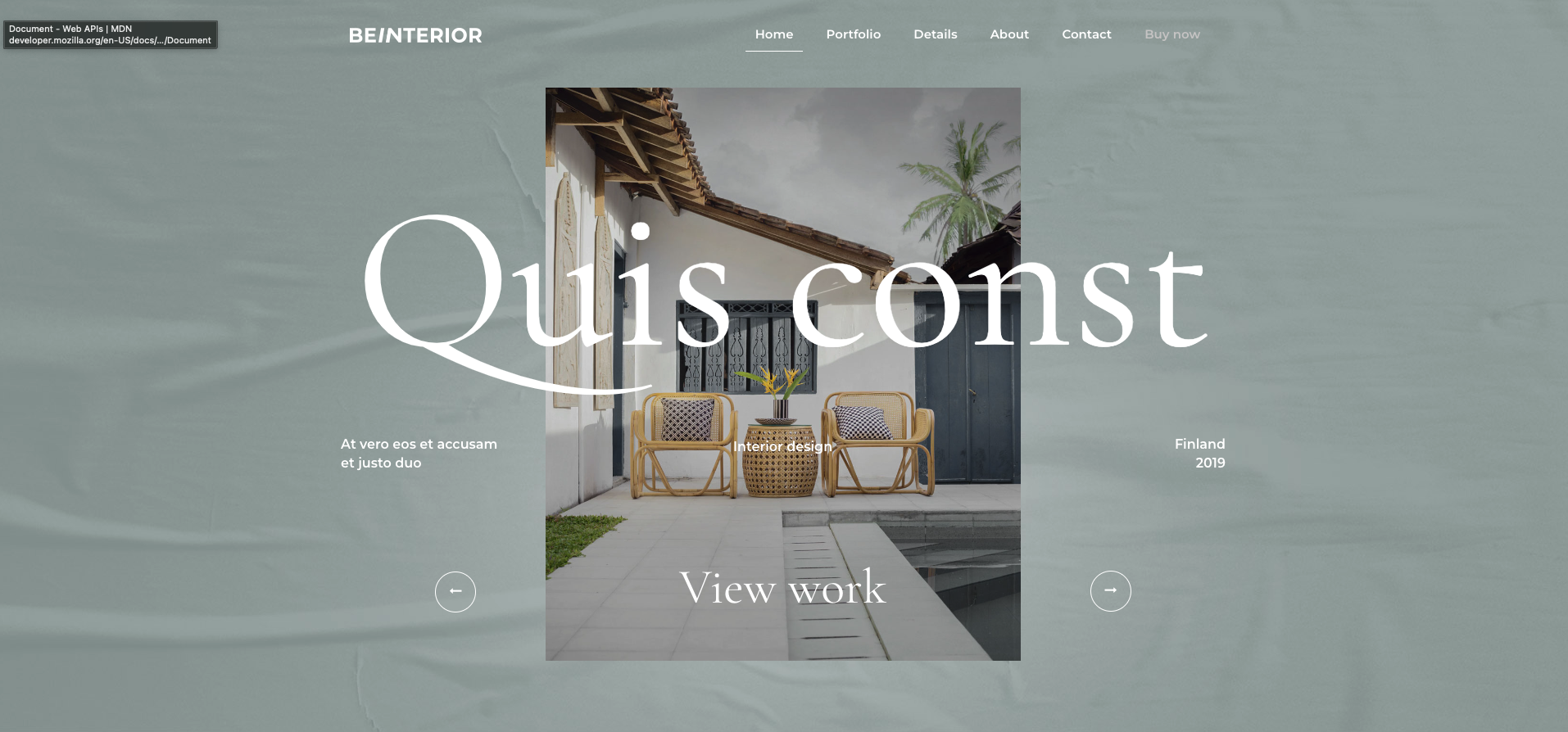 Healthcare interface